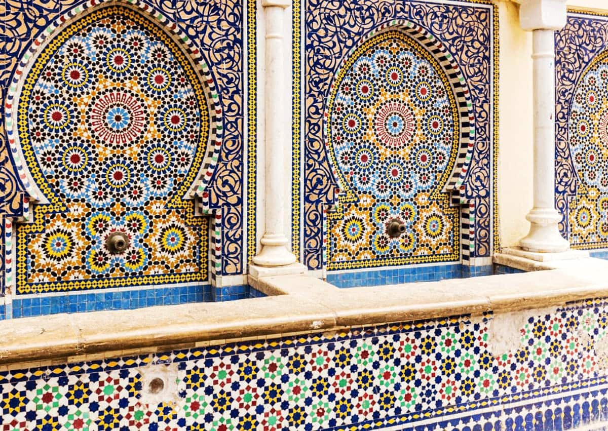 Geometric Patterns in Islamic Wall Art