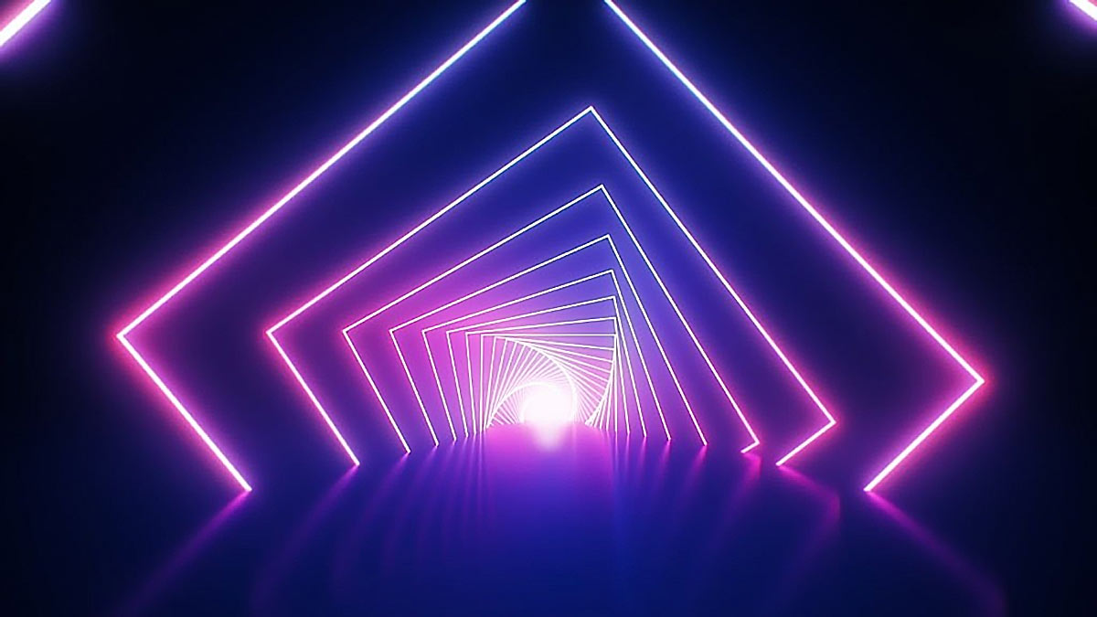 Geometric Reverberations Abstract Geometric Pattern | Geometric Abstract Pattern