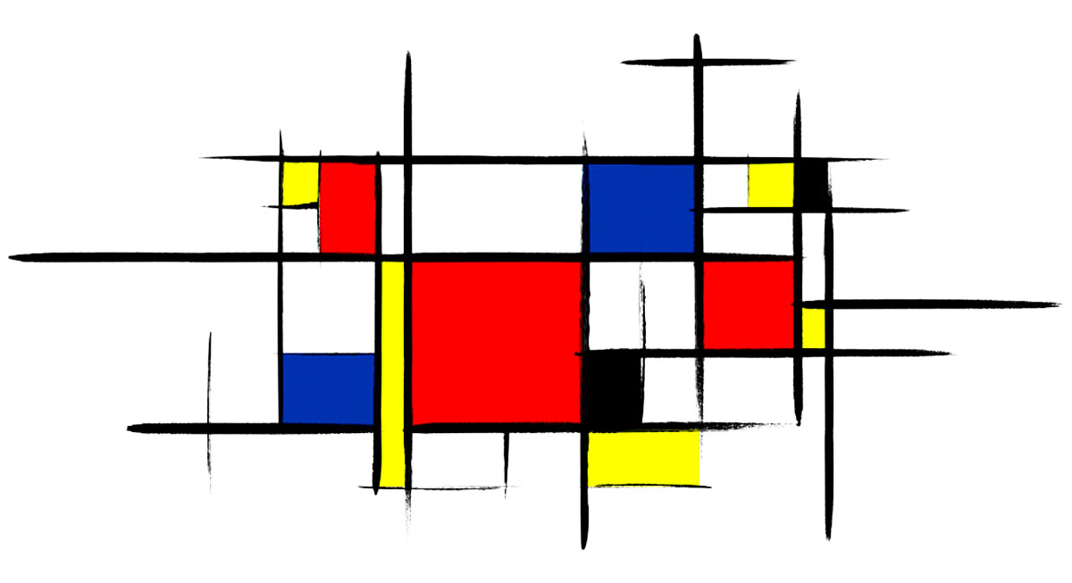 Geometric Reverberations Abstract Geometric Pattern | Geometric Abstract Pattern